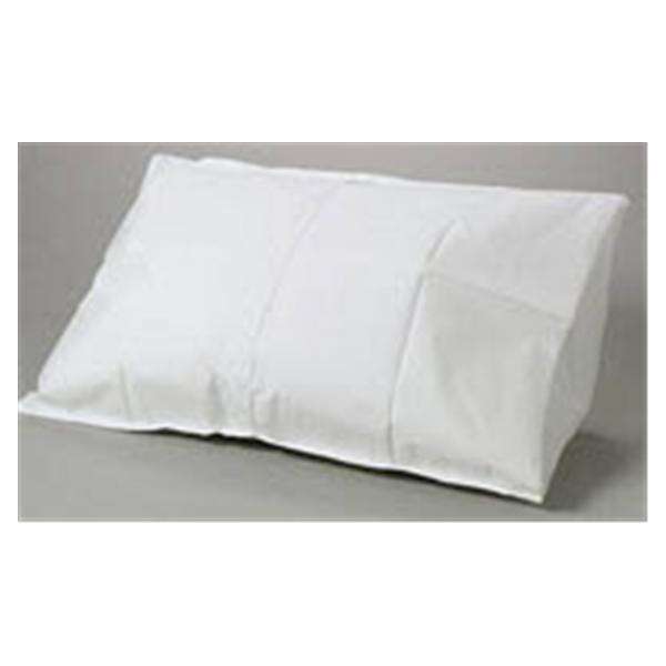 Pillowcase 21 in x 30 in Tissue / Poly White 100/Ca